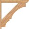 Ekena Millwork Balboa Slat Smooth Outlooker, Western Red Cedar, 5 1/2"W x 40"D x 40"H OUT06X40X40BOA06SWR - alternate 3